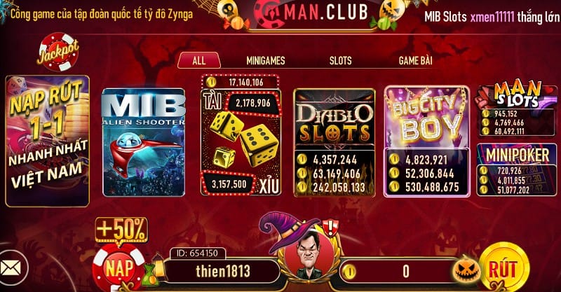 Man club - Link vào quay hũ Man club apk - Nổ hũ Man club đẳng cấp